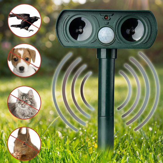 GuardSonic™ - Ultraschall-Tierabwehr für Vögel und andere Tiere