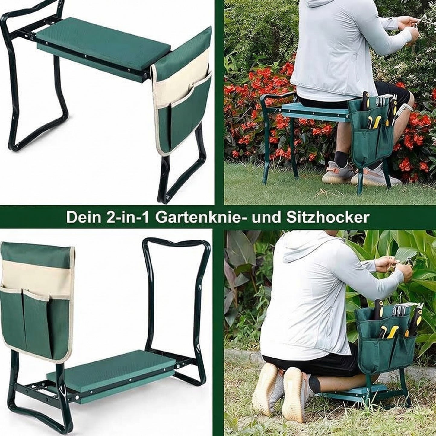 KneelPro™ – Die ultimative Entlastung für Knie und Rücken