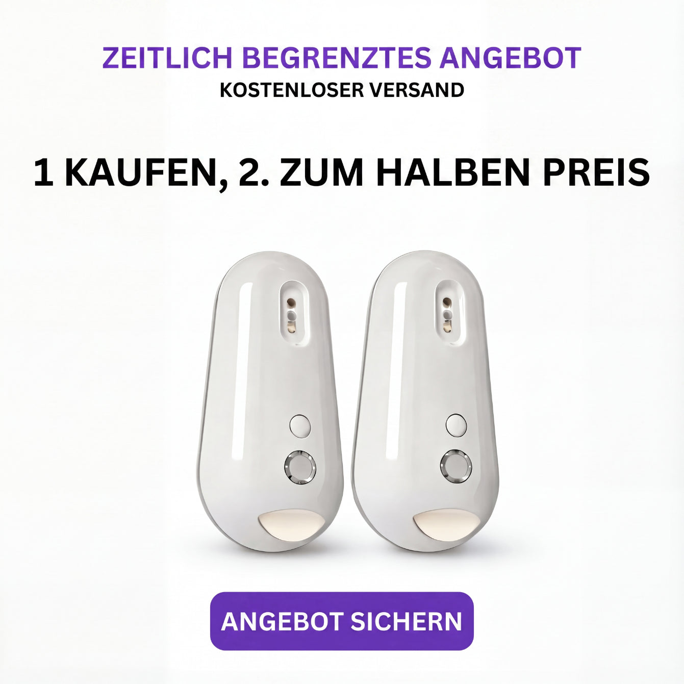 Selbstreinigende UV-Toiletten-Desinfektion & Nachtlicht